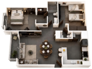 Planta apartamento